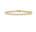 ASH TENNIS BRACELET - GOLD